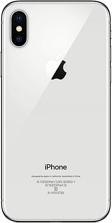 Apple iPhone X - Unlocked - Silver