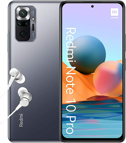 Xiaomi Redmi Note 10 Pro (6GB+128GB) Onyx Grey, Unlocked