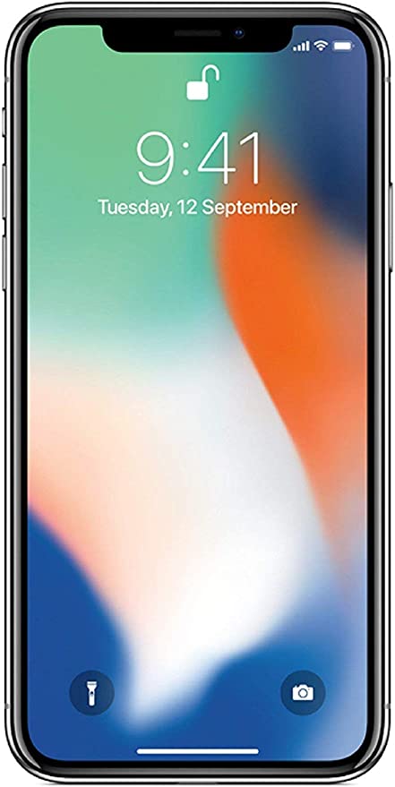 Apple iPhone X - Unlocked - Silver