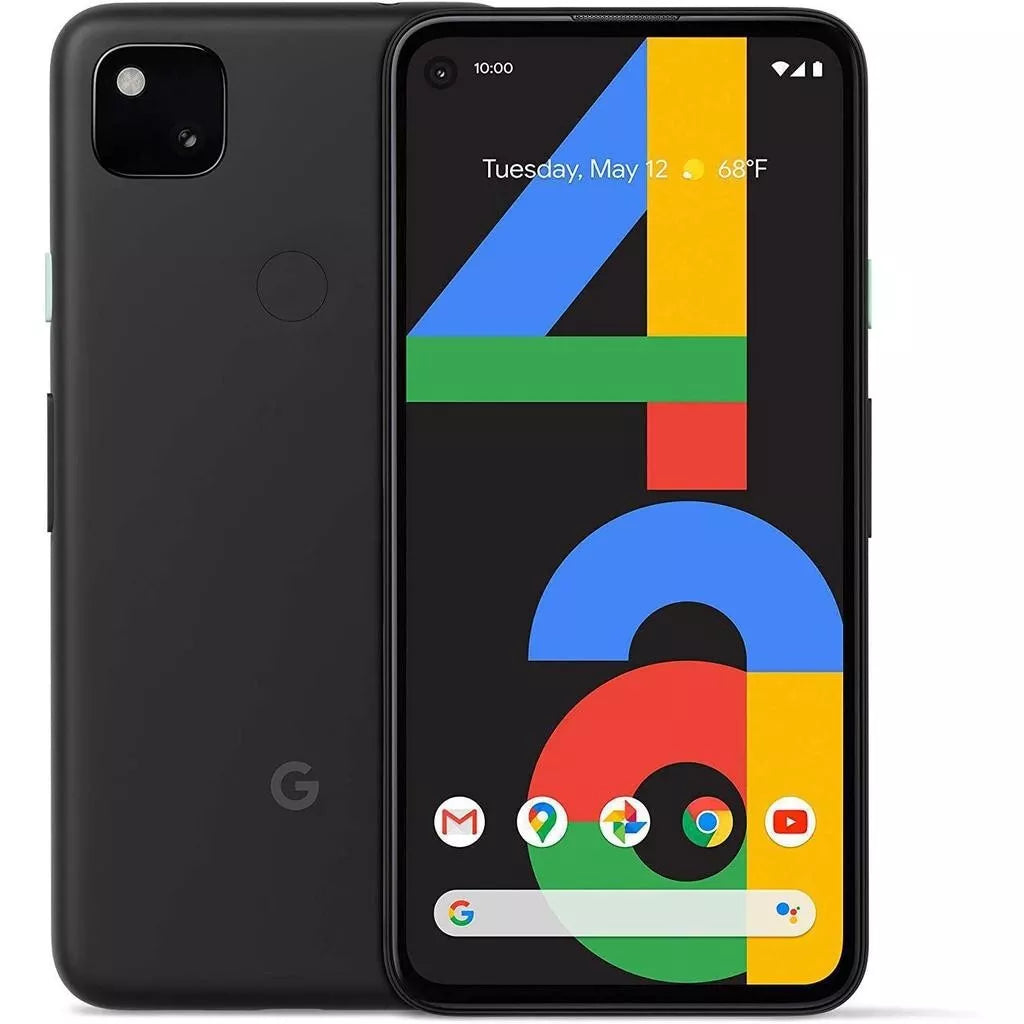 Google Pixel 4A 128GB-6GB RAM 5.8" Unlocked Black Smartphone Very Good Condition